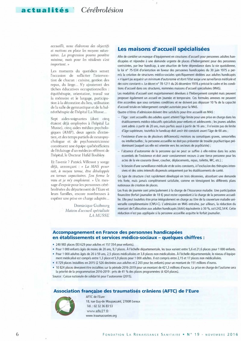 MAS article revue interne de l’hôpital de la Musse page 3